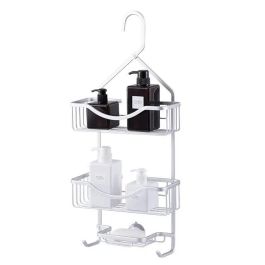Colgador de baño 3 bandejas Alluma Confortime (4 Unidades) Colgador de baño 3 bandejas Alluma Confortime (4 Unidades)