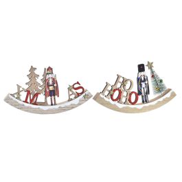 Figura Navidad Tradicional DKD Home Decor Natural Rojo 2 x 12 x 21 cm (12 Unidades) Precio: 26.99268. SKU: B1CZL76TKE