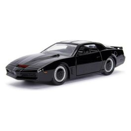 Coche de metal fantástico kitt con luz escala 1:24 30x15x11 cm Coche de metal fantástico kitt con luz escala 1:24 30x15x11 cm