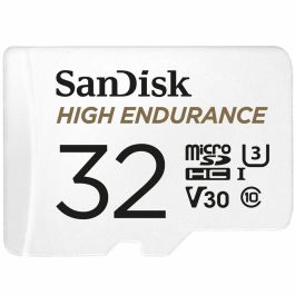 Tarjeta de Memoria Micro SD con Adaptador SanDisk SDSQQNR-032G-GN6IA