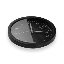 Reloj de Pared Negro 25 cm Versa - Movimiento Silencioso (2 Unidades) Reloj de Pared Negro 25 cm Versa - Movimiento Silencioso (2 Unidades)
