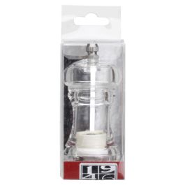 1946 Molinillo Pimienta/Sal 10 cm Transparente 2 Unidades