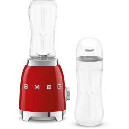Smeg PBF01RDEU Batidora de Vaso de Acero Inoxidable, Roja