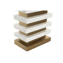 Lampara Sobremesa Item Home DKD Home Decor Dorado Blanco 50 x 86 x 30 cm Lampara Sobremesa Item Home DKD Home Decor Dorado Blanco 50 x 86 x 30 cm