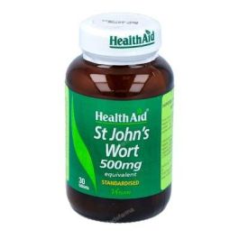 Health Aid Hipérico 30 Comprimidos - Tónico Nervioso y Antidepresivo Natural para Vegetarianos y Veganos Precio: 13.8900003. SKU: B1F6FL27HX