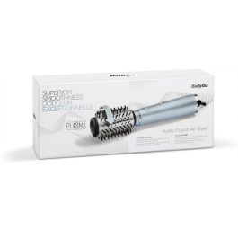 Babyliss AS773E Cepillo de Aire Giratorio Hydro-Fusion Big Hair 50mm con Tecnología de Plasma Iónico para Volumen, Hidratación y Antifrizz