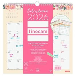 Finocam Calendario de Pared 30x30 cm Mv Design 2026 Anual con Espiral y Colgador, Ideal para Hogar y Oficina Precio: 5.50000055. SKU: B1C7CW4SBP