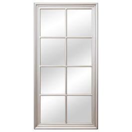 Espejo de pared Alexandra House Living Plateado Ventana Rectangular Precio: 281.69000013. SKU: B12T3SVTX8