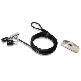 eSTUFF Super Adhesive Plate Tablet/Computer locking kit with Security lock with keys for K-Slot