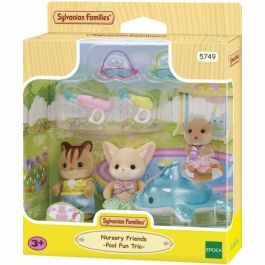 Sylvanian Families 5749 - El trío de bebés en la piscina