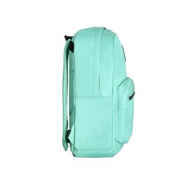 Mochila Antartik Con Asa Y Bolsillo Frontal Con Cremallera Color Verde Menta 320x140x430 mm