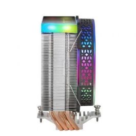 Mars Gaming MCPU-VR Disipador CPU de Aire ARGB Doble Espejo Infinito 180W TDP Ventilador 120mm Multisocket Universal