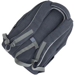 Rivacase 7567 Mochila Portátil 17.3 Pulgadas Prater - Protección Antirrobo, Carga USB, Gris Oscuro
