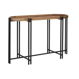 Recibidor Home ESPRIT Marrón Negro 115 x 40 x 75 cm Precio: 300.68999972. SKU: B136A8SL6L