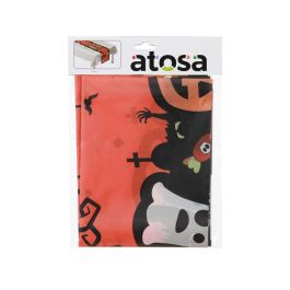 Camino De Mesa Halloween Trick Or Treat 180x35 cm Con Letras Decoradas