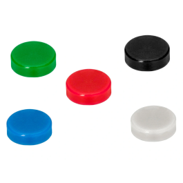 Liderpapel Imanes Ecouse PP Reciclado para Pizarra Magnética, 35 mm, Caja de 10 Unidades