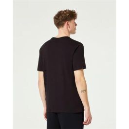 Camiseta de Manga Corta Hombre Oakley O Bark 2.0 Negro 15-16 Años