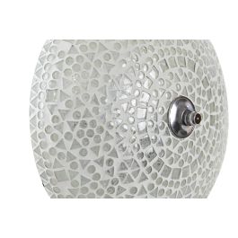 DKD Home Decor Lámpara Aplique Árabe Blanco 13 x 26 x 26 cm (4 Unidades)