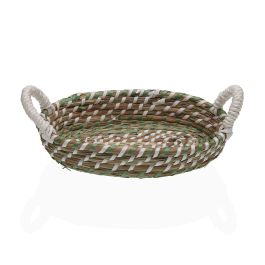 Cesta Blanca y Verde 26 cm Versa - Jacinto de Agua, Textil (4 Unidades) Precio: 6.50000021. SKU: B13VX6WWFL