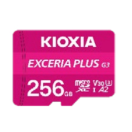 Kioxia EXCERIA PLUS G3 256 GB MicroSDXC UHS-I Clase 10 V30 Rosa Tarjeta de Memoria Precio: 42.35. SKU: B15KWT5M88