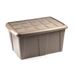 Plasticforte Contenedor de Plástico 60L Beige con Tapa 630x450x320mm Precio: 21.175. SKU: B1GTTRSYR8