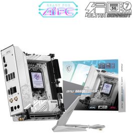 MSI Placa Base MPG B860I EDGE TI WiFi (B860.S1851.mITX.DDR5) Intel B860 LGA 1851 DDR5 mITX Wi-Fi 7 Bluetooth 5.4