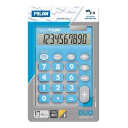 Milan Calculadora Touch Duo 10 Dígitos Dual Blister Azul