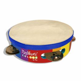Reig Pandereta Juguete Musical de Plástico Pintada con 4 Platillos, para Niños y Niñas +3 Años - Lote de 48 Unidades Precio: 9.5000004. SKU: S2425178