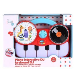 Tachan Piano Electrónico Interactivo DJ LML9870 para Niños con Plato de Mezclas, 9 Teclas, 3 Modos y Luces Disco, Juguete Musical desde 6 Meses Precio: 14.95000012. SKU: B1EKQEB7TK