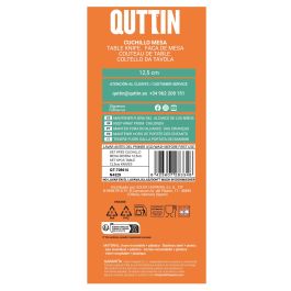 Quttin Set 6 Cuchillos de Mesa Yvory 12.5 cm (12 Cajas)