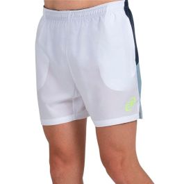 Pantalones Cortos Deportivos para Hombre Bullpadel Legar 012 Blanco Pádel 43 1/3