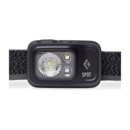 Black Diamond Spot 400 Frontal LED 400 Lúmenes, Impermeable IPX8, Con Cinta para Cabeza, Modos Alto/Bajo/Noche/Estroboscopio, Color Negro