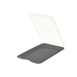 Leknes Fiambrera Plana Surtidos Colores 25.5 x 17.5 x 3 cm (Set de 24)