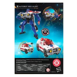 Hasbro Figura Transformers Age of the Primes Autobot Red Alert Voyager Class 17.5 cm con accesorios y articulaciones