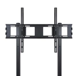 Tooq Soporte TV suelo con ruedas para pantallas de 37" a 100", hasta 150 kg, ajuste de altura, negro
