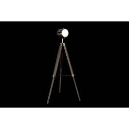 Lampara Pie Vintage DKD Home Decor Plateado Marron Claro 66 x 142 x 66 cm Lampara Pie Vintage DKD Home Decor Plateado Marron Claro 66 x 142 x 66 cm