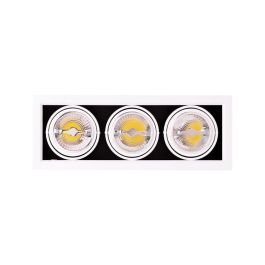 CREE Foco Downlight Cardan LED 36W 3.600Lm 6000ºK RA>90 40.000H [JW-CAR-LED-3x12W-CW]