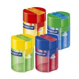 Afilalapiz Staedtler C/Deposito Transparente (Surt. 4 Colores) Expositor 10 Precio: 23.78999997. SKU: B1ARLEEPPM