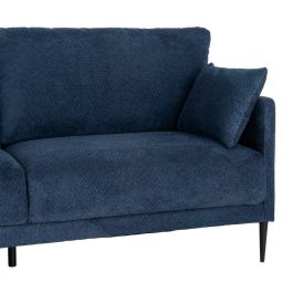 Sofá Azul Tejido Salón 191 X 80 X 88 cm