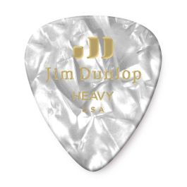 Dunlop Pack 72 Púas Genuine Celluloid Classic Blanco Perlado - Heavy Precio: 31.50000018. SKU: B1E6VPMPMJ