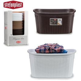 Cesto Ropa Elegance Surtidos Col Neutros Stefanplast 37X26CM (15 Unidades) Cesto Ropa Elegance Surtidos Col Neutros Stefanplast 37X26CM (15 Unidades)