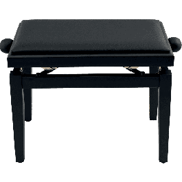 Banqueta Piano Deluxe Pb100 Madera - Negra Mate Banqueta Piano Deluxe Pb100 Madera - Negra Mate