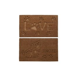 DKD Home Decor Felpudo Marron Coco Goma 45 x 75 cm (2 Unidades) 2.3 cm Precio: 20.9500005. SKU: B16BYP5QZS