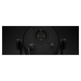 Genesis Gaming RADIUM 750D Micrófono para PC con Conector USB/XLR, Cardioide, 24-bit / 96 kHz, Negro