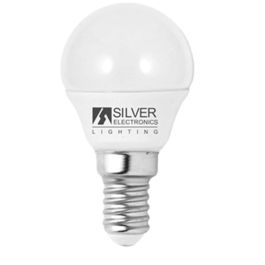 Silver Bombilla LED E14 5W 4000K Luz Neutra A+ Esférica Precio: 5.50000055. SKU: B16TW49QQK