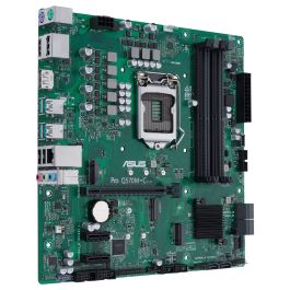 ASUS PRO Q570M-C/CSM Placa Base con Chipset Intel Q570 para Procesadores Intel LGA 1200, Factor de Forma micro ATX