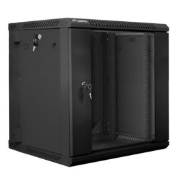 LANBERG WF02-6612-10B Armario Rack 12U Bastidor de Pared Negro