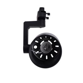 Foco de Carril Monofásico E27 Orientable PAR30/A65 Negro - Pack 2 Unidades para Iluminación de Tiendas y Comercios