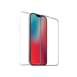 Muvit Funda y Protector de Pantalla Eco para iPhone 12/12 Pro - Pack Recycletek 100% Reciclado