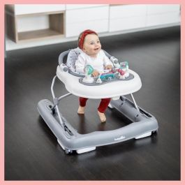 Andador-Empujador BABYMOOV - Escalable - Plegable compacto - Musical, Zinc Andador-Empujador BABYMOOV - Escalable - Plegable compacto - Musical, Zinc